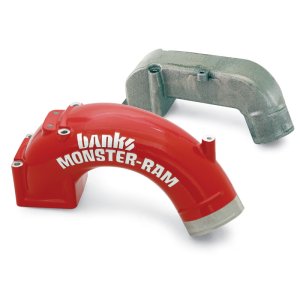 Dodge Ram 2500 Performance Air Intake - Banks Power - Monster-Ram - Red powder-coated - `03-`07
